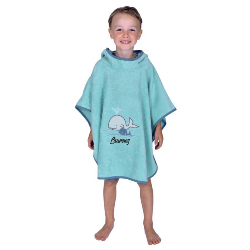 Bio Kinder Badeponcho Mit Namen Wal Motiv Kristallblau Bestickt Poncho Geschenk Zur Geburt Geburtstag Oder Taufe Bio Kinder Badeponcho Mit Namen Wal Motiv Kristallblau Bestickt Poncho Geschenk Zur Geburt Geburtstag Oder Taufe von Wolimbo