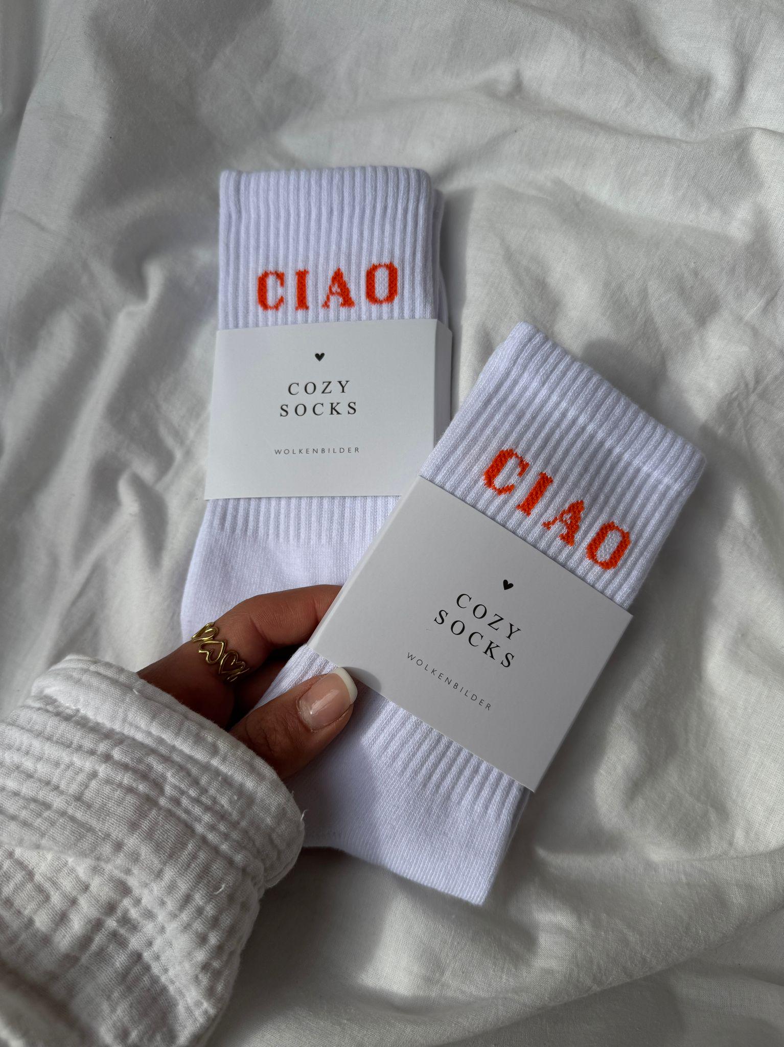 Cozy Socks "Ciao" Cozy Socks "Ciao" von Wolkenbilder