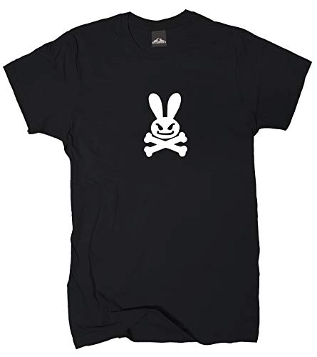 Wolkenbruch® T-Shirt Herren Bad Bunny, schwarz, Gr.XL von Wolkenbruch