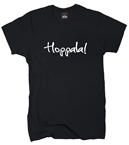 Wolkenbruch® T-Shirt Hoppala, schwarz, Gr.L von Wolkenbruch