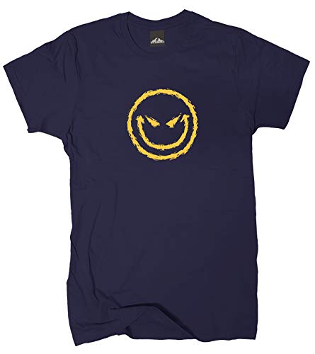 Wolkenbruch® T-Shirt The Evil Smile, Navy, Gr.M von Wolkenbruch