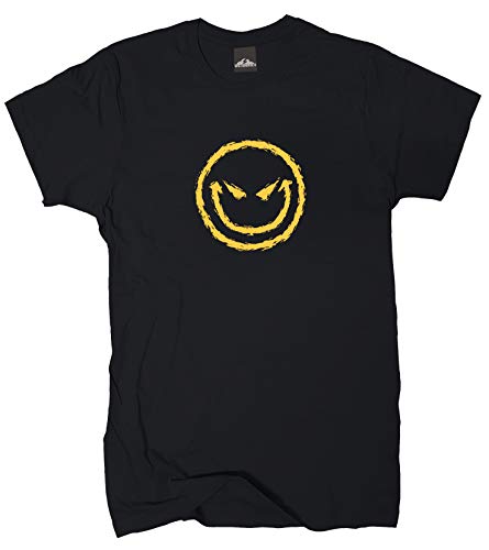 Wolkenbruch® T-Shirt The Evil Smile, schwarz, Gr.4XL von Wolkenbruch