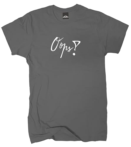 Wolkenbruch T-Shirt Oops! (Dunkelgrau, 5XL) von Wolkenbruch