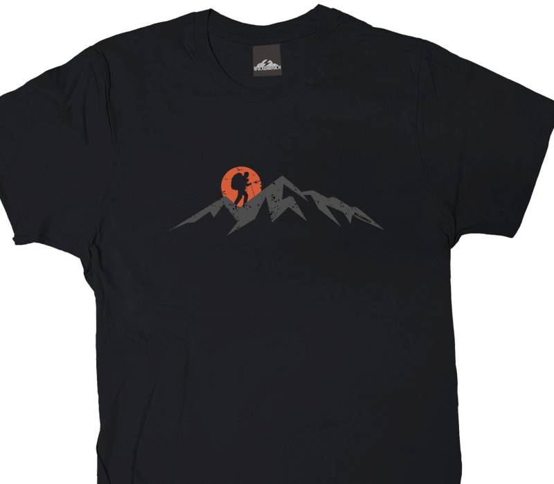 T-Shirt Wandern Berge Klettern Outdoor Gr.s Bis Xxxxl Wolkenbruch von WolkenbruchShirts