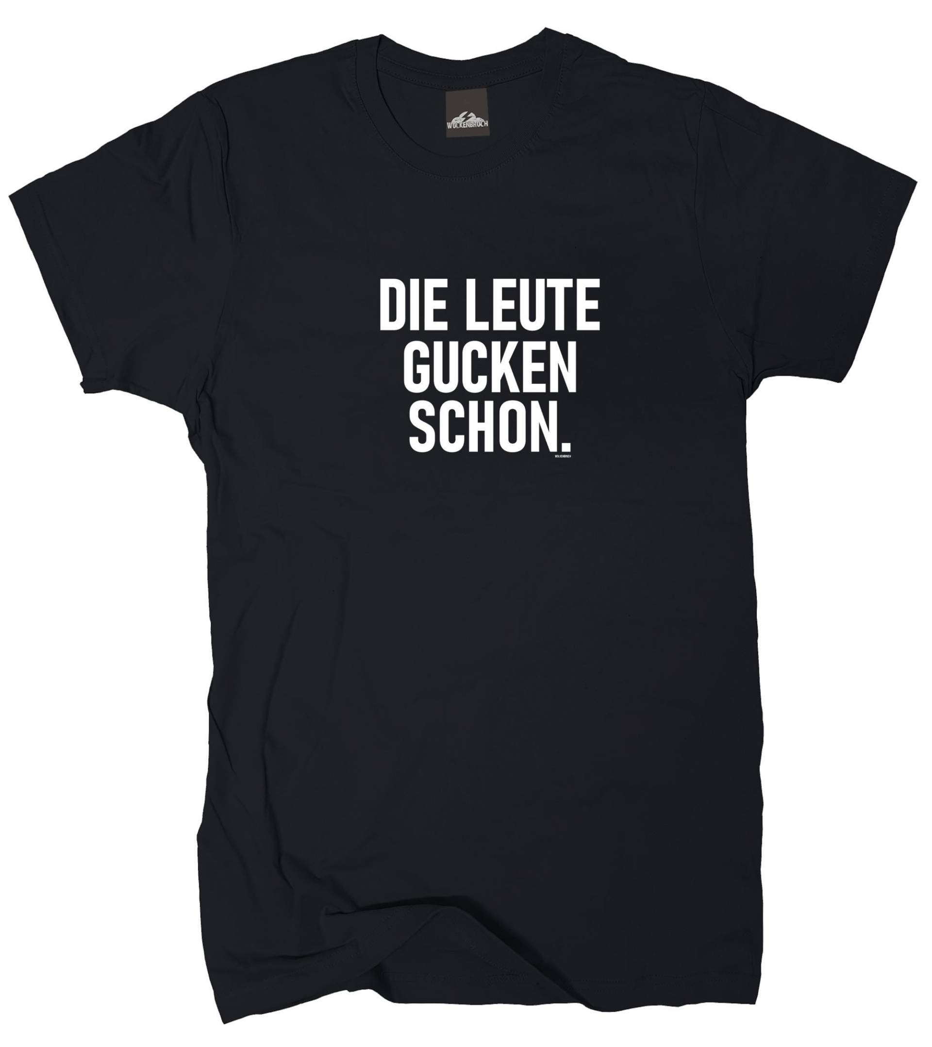 Wolkenbruch Herren T-Shirt Die Leute Gucken Schon Gr.s Bis Xxxl von WolkenbruchShirts