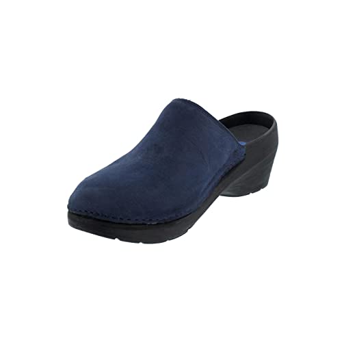 Wolky Comfort Clogs PRO-Clog - 11800 Nubukleder blau - 40 von Wolky