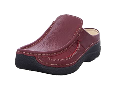 Wolky Comfort Extra Komfort Roll Slide - 70500 Leder rot - 38 von Wolky