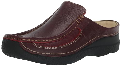 Wolky Comfort Extra Komfort Roll Slide - 70500 Leder rot - 41 von Wolky