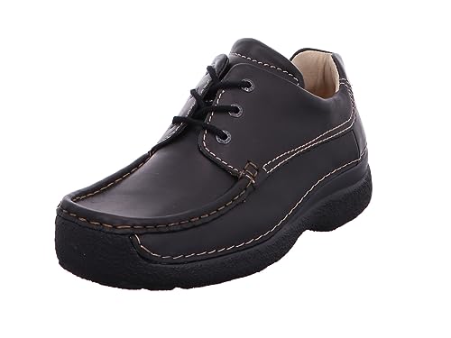 Wolky Comfort Komfortschuhe Roll Shoe Men - 50000 Leder schwarz - 43 von Wolky