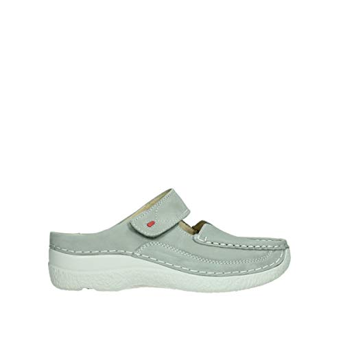 Wolky Comfort Roll Slipper - 11206 hellgrau Nubuk - 43 Wolky Comfort Roll Slipper - 11206 hellgrau Nubuk - 43 von Wolky