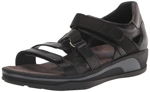 Wolky Comfort Sandalen Desh - 30000 Leder schwarz - 39 von Wolky