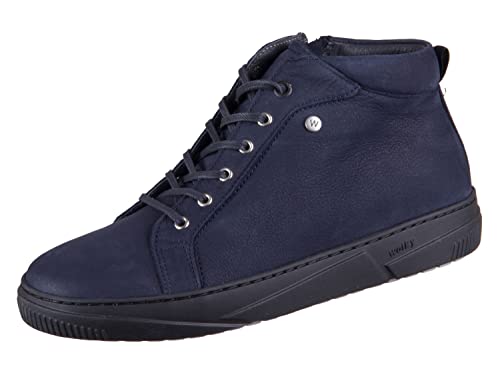 Wolky Comfort Schnürschuhe Compass - 11800 Nubukleder blau - 40 von Wolky