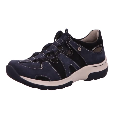 Wolky Comfort Schnürschuhe Nortec - 11819 Nubuk Denim - 40 von Wolky