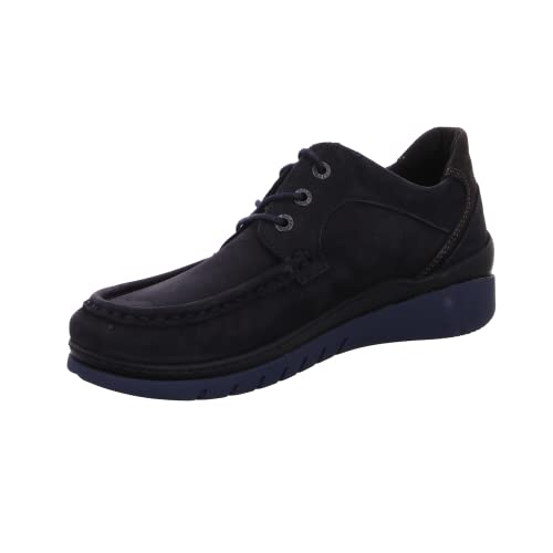 Wolky Comfort Schnürschuhe Time - 11800 Nubukleder blau - 40 von Wolky