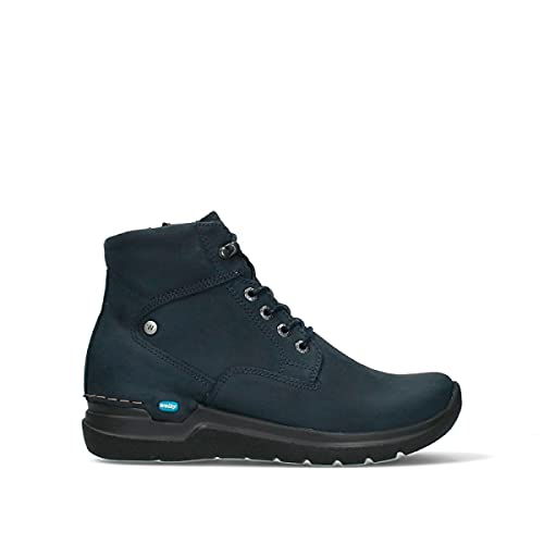 Wolky Comfort Schnürschuhe Whynot - 16800 Nubukleder blau - 36 von Wolky