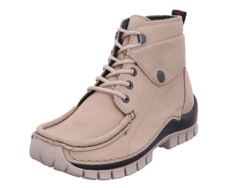 Wolky Jump Hohe Schnürschuhe Nubuckleder safari Größe 42 von Wolky