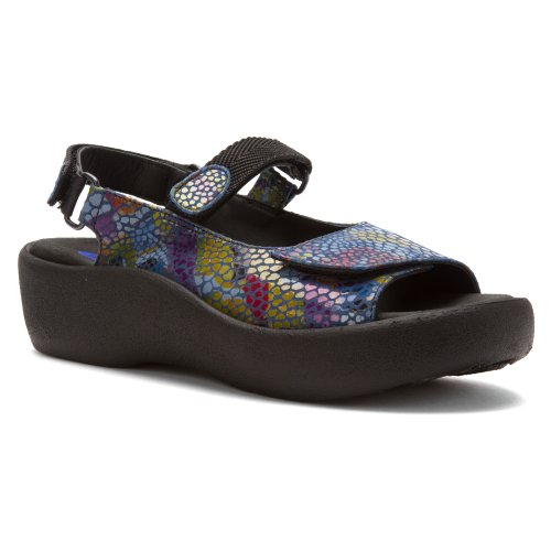 Wolky Women's Jeans Blue Multi Color Fantasy Jewel 39 M EU von Wolky