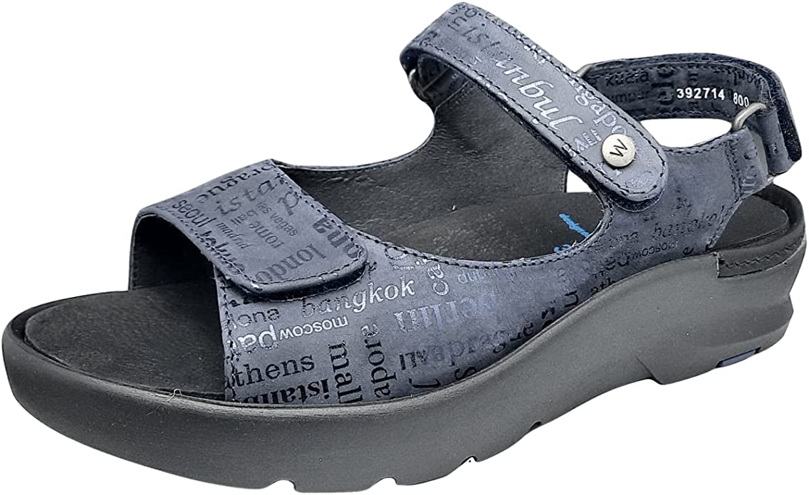 female Klassische Sandalen blau 38 von Wolky