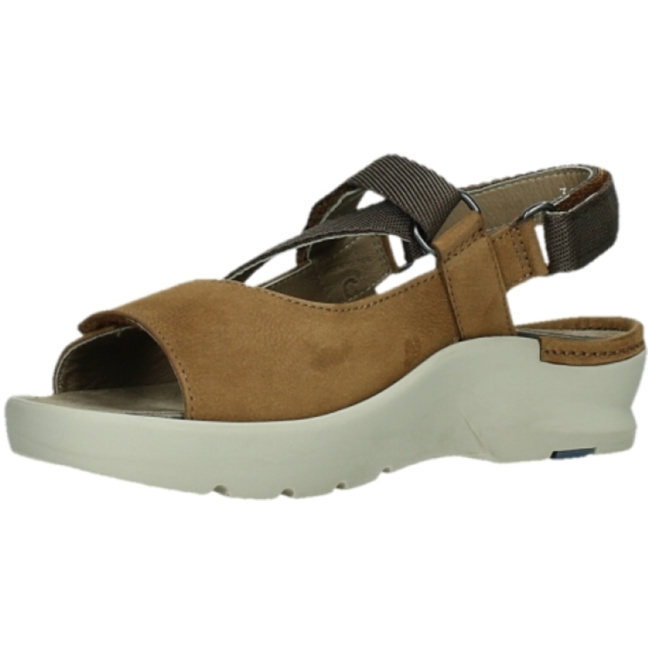 female Riemchen Sandalen braun Lisse 37 von Wolky