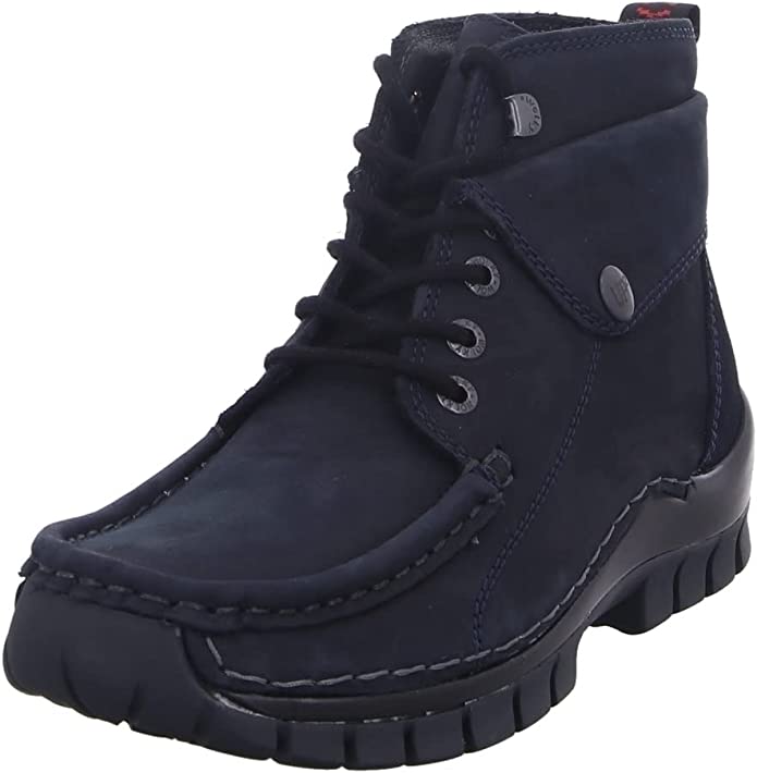 female Stiefeletten blau 37 von Wolky