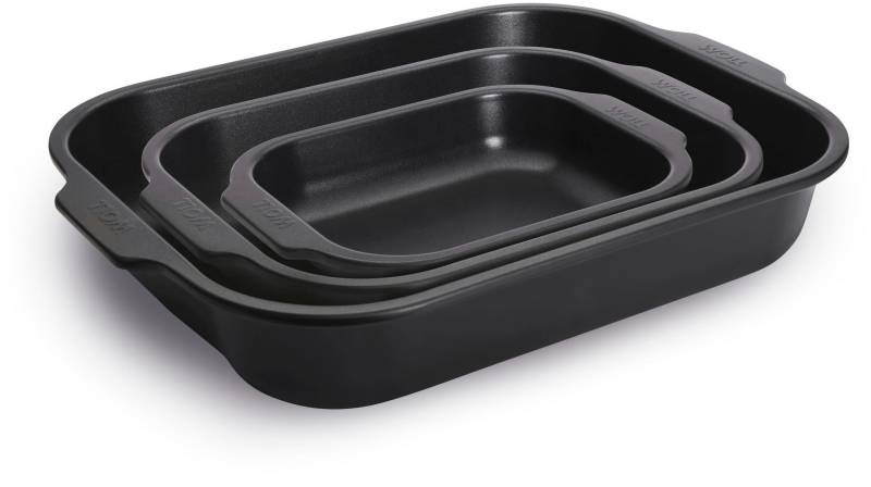 WOLL Auflaufform "Woll Roast it Bratreinen 3er Set" Aluminium 3 Stk. tlg. PFAS-frei von Woll