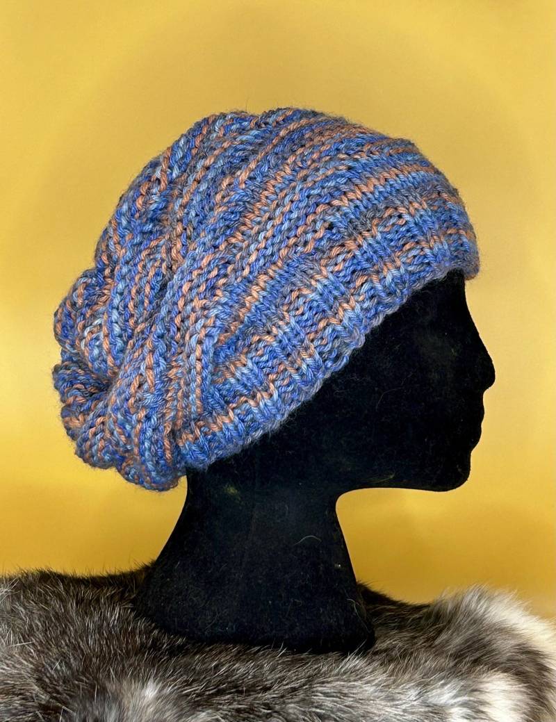 Handgestricktes Beanie Aus Merinowolle Herren | Weiche Und Warme Wintermütze Stilvolle Handgefertigte Strickmütze Merinowollmischung von WollWarmShop