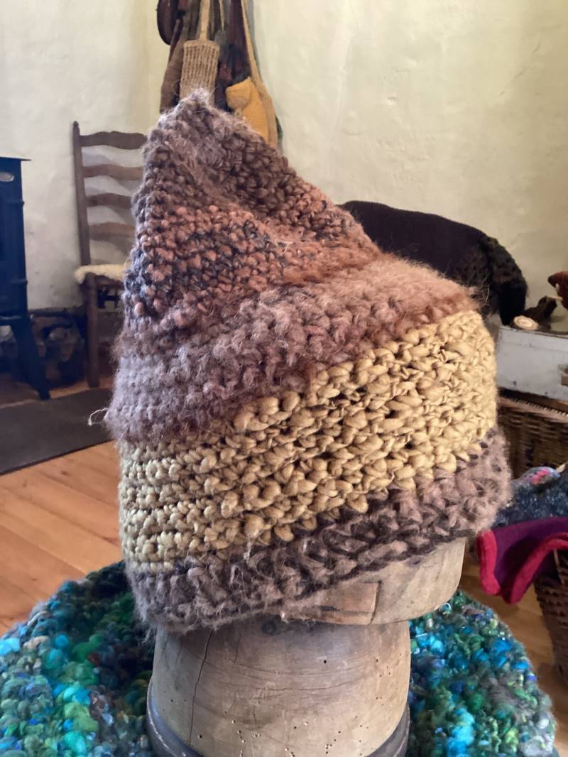 Zipfelmütze Mütze Elfen Feen Zwerge Hut Häkeln Festival Hippie von Wollfeuer