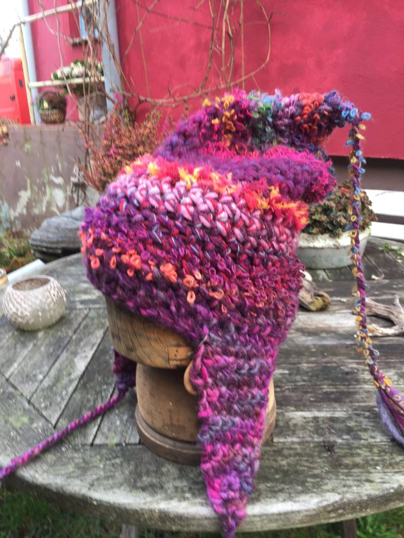 Zipfelmütze Mütze Elfen Feen Zwerge Hut Häkeln Festival Hippie von Wollfeuer