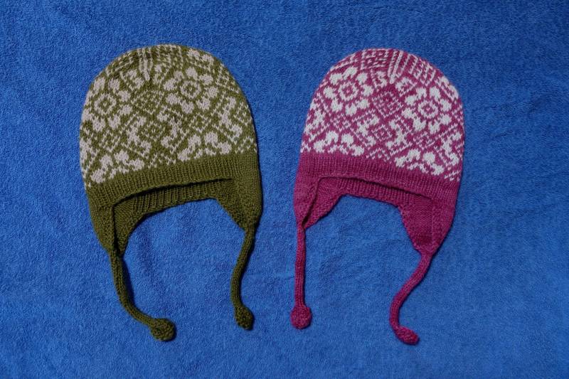 Chullo Gr. M/L | 56-60cm Inkamütze Beanie Strick-Mütze 100% Feines Alpaca Strickmütze Norweger Ohrenklappen Pflanzengefärbt von Wollhandwerk