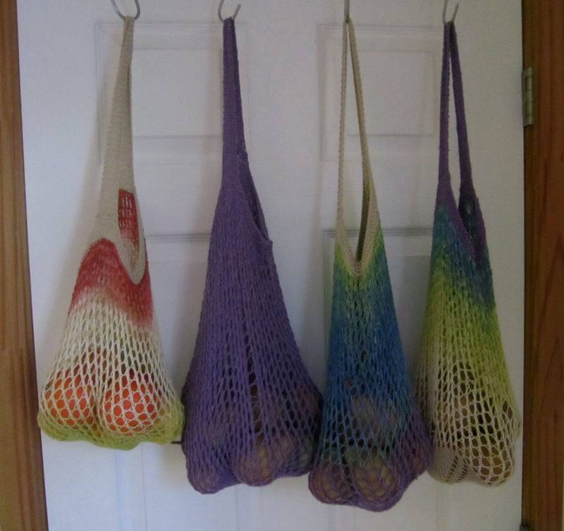 Einkaufsnetz Einkaufstasche Netztasche Eco Unverpackt Einkaufsbeutel Tasche von Wollhandwerk