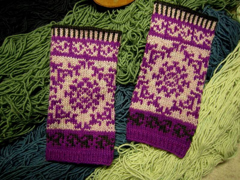 stulpen Pulswärmer Handgestrickt One Size Handstulpen Armstulpen Handwärmer Geschenk Norweger von Wollhandwerk