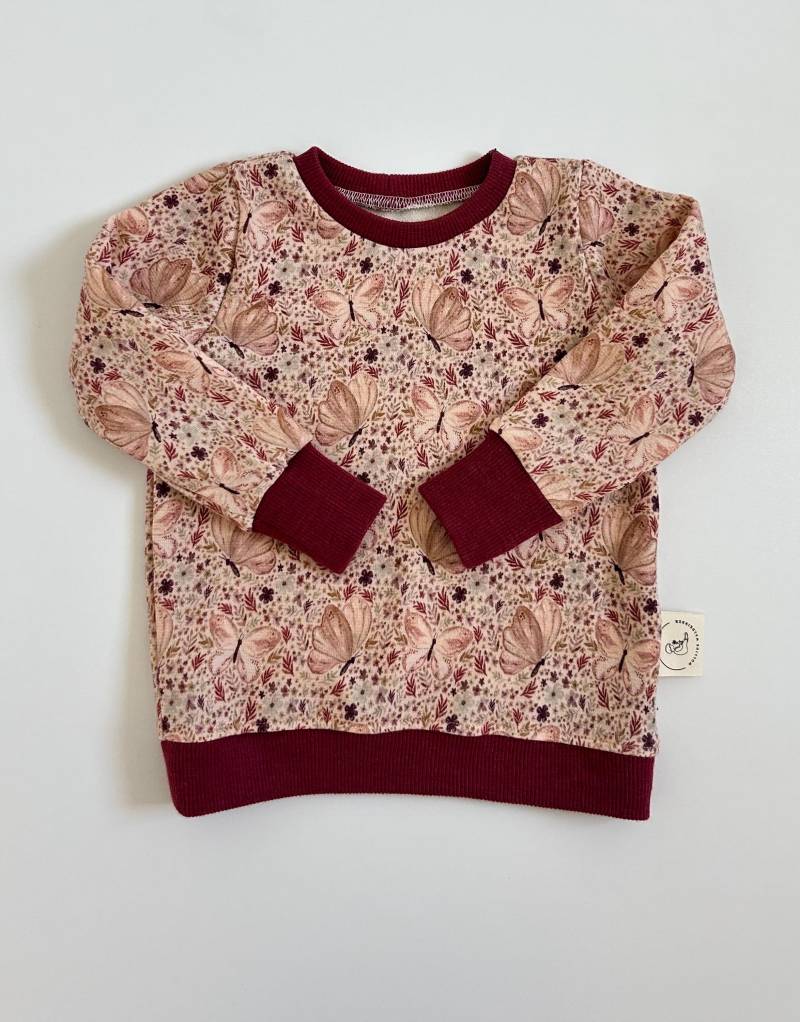 Sofortkauf Pullover Wollfrottee Schmetterlinge Merino Pulli Oversize Mitwachend Gr. 86 Sofortkauf Pullover Wollfrottee Schmetterlinge Merino Pulli Oversize Mitwachend Gr. 86 von WolligeWaldkinder