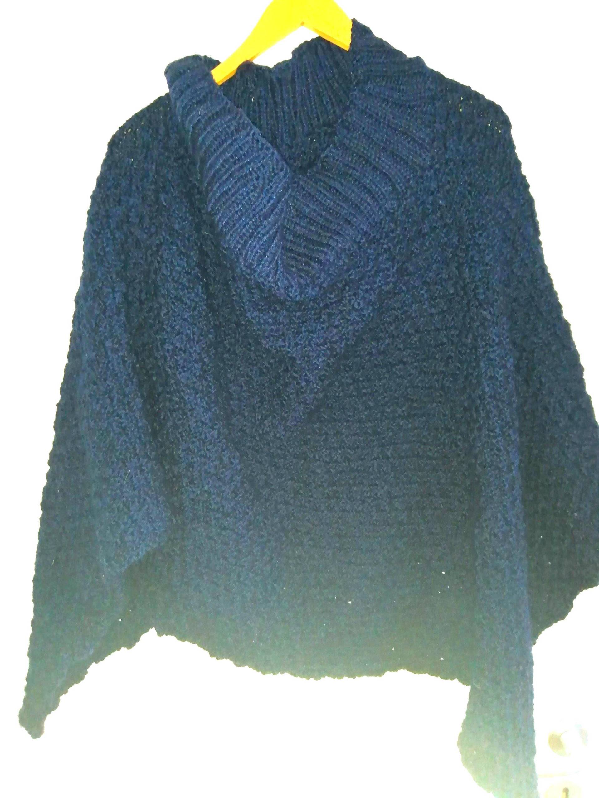 Poncho Für Erwachsene Und Teenager, Überwurf von WolligesVonStefanie