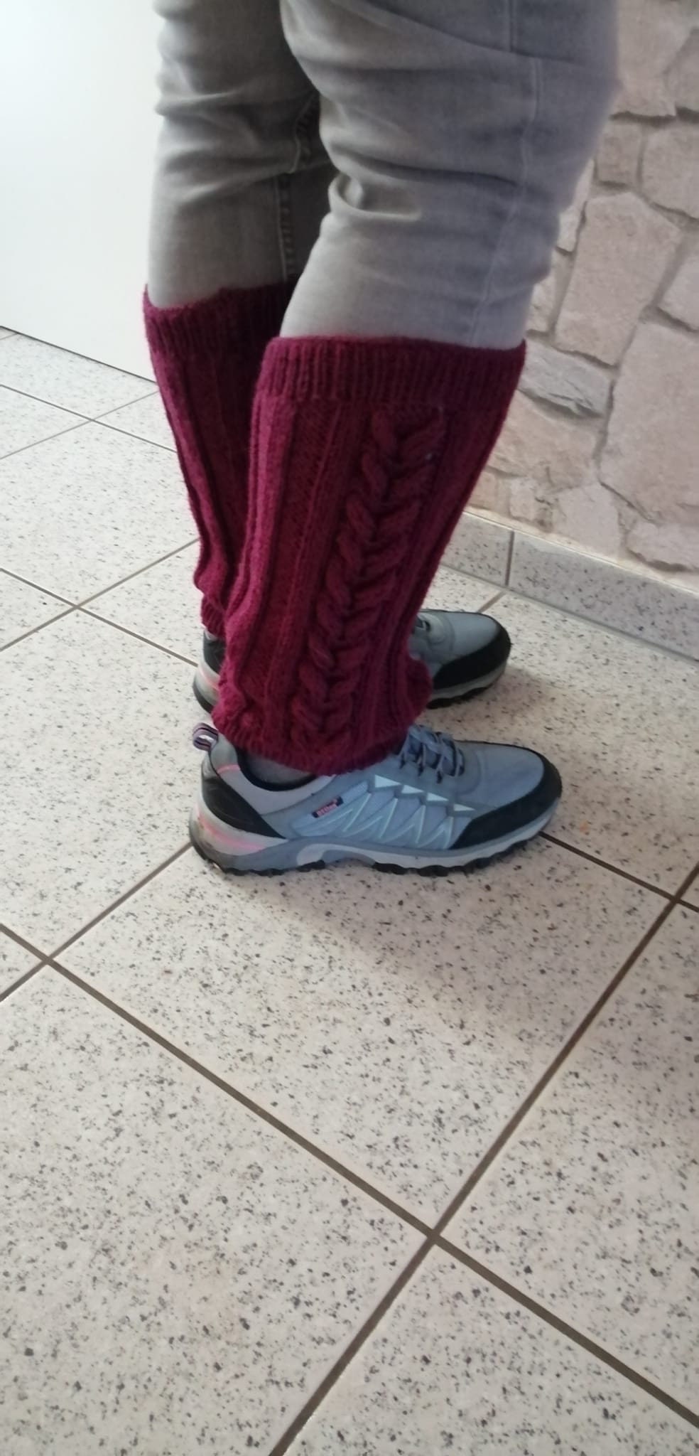 stulpen Mit Gefädeltem Zopf von WolligesVonStefanie