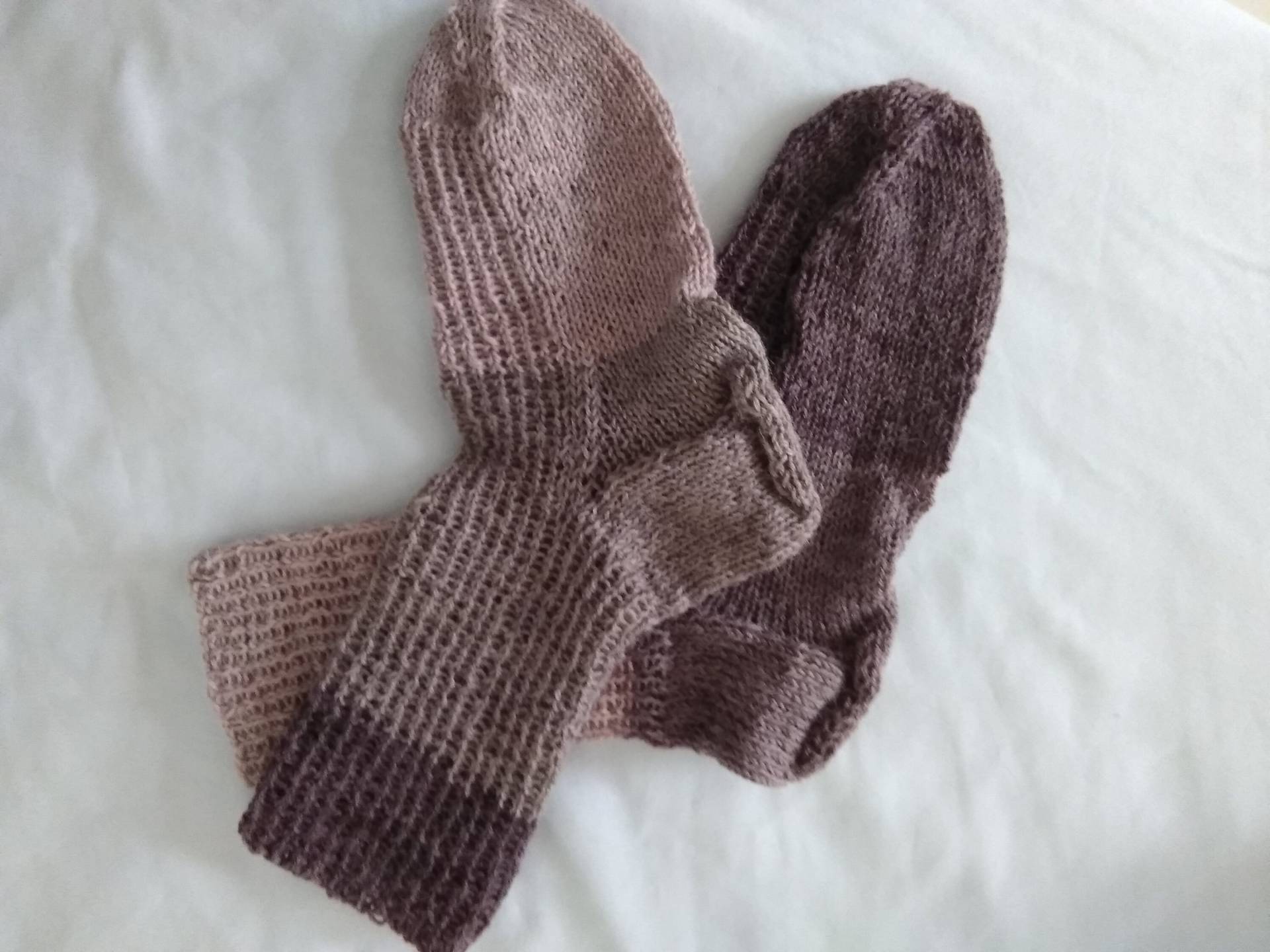 Strümpfe, Handgestrickt, Größe 32/33, Stricksocken, Bündchenmuster, Wollsocken, Strickstrümpfe, Schurwolle, Schafwolle, Schafwollsocken von WolligesvonKonni