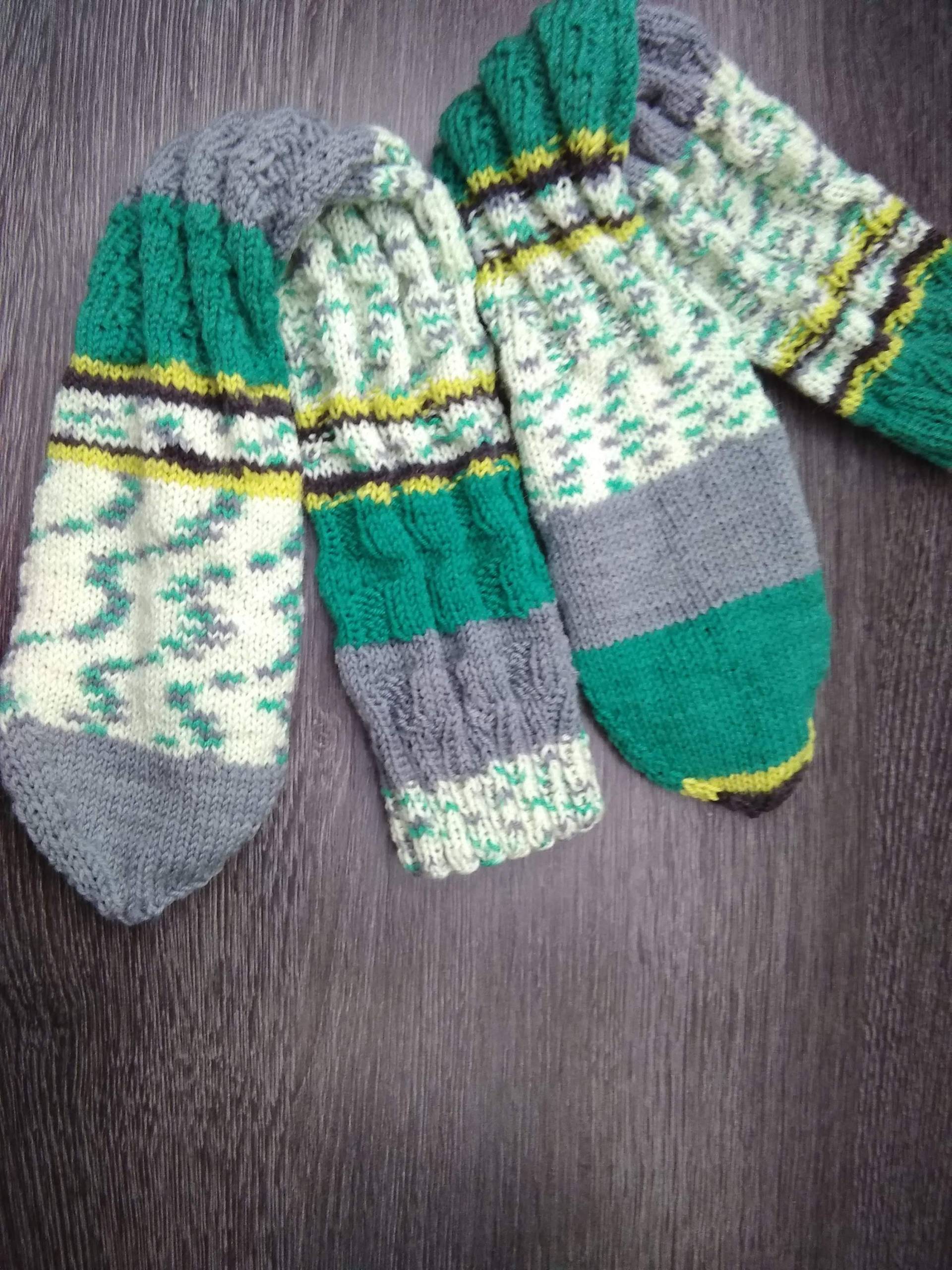 strickstrümpfe, Erwachsene, Gr. 42-43, Schurwolle, Polyacryl, Waffelmuster, Spiralferse, Wollsocken, Farbverlaufsgarn, Handgestrickt von WolligesvonKonni