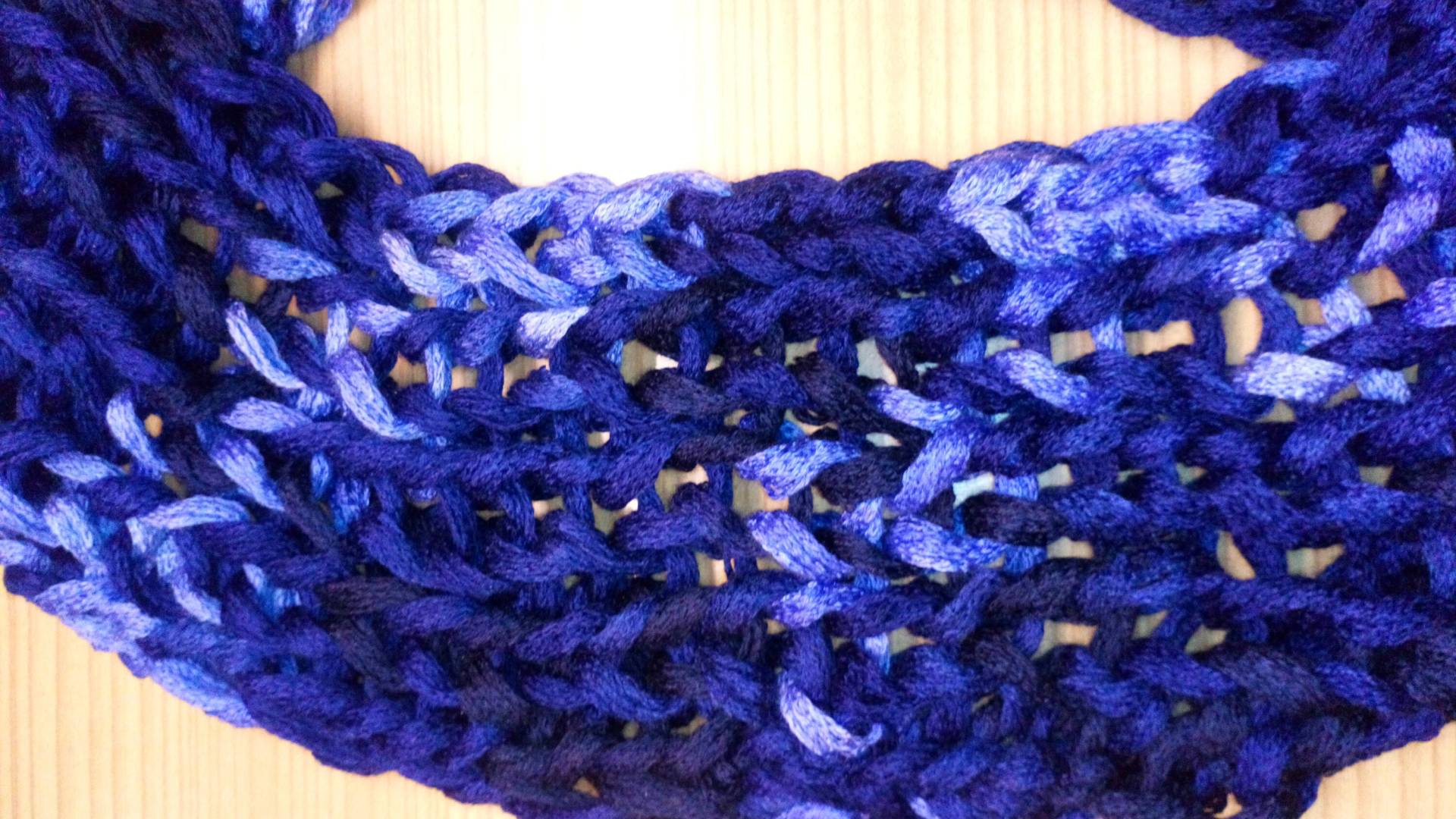 Schal Gestrickt, Loop von Wollkreation