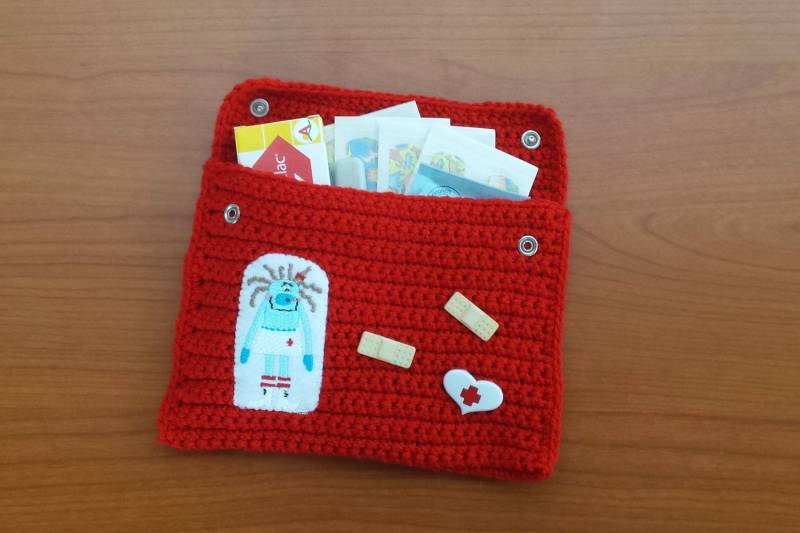 Erste-Hilfe-Täschchen/Reiseapotheke Erste-Hilfe-Täschchen/Reiseapotheke von Wollsinfonie