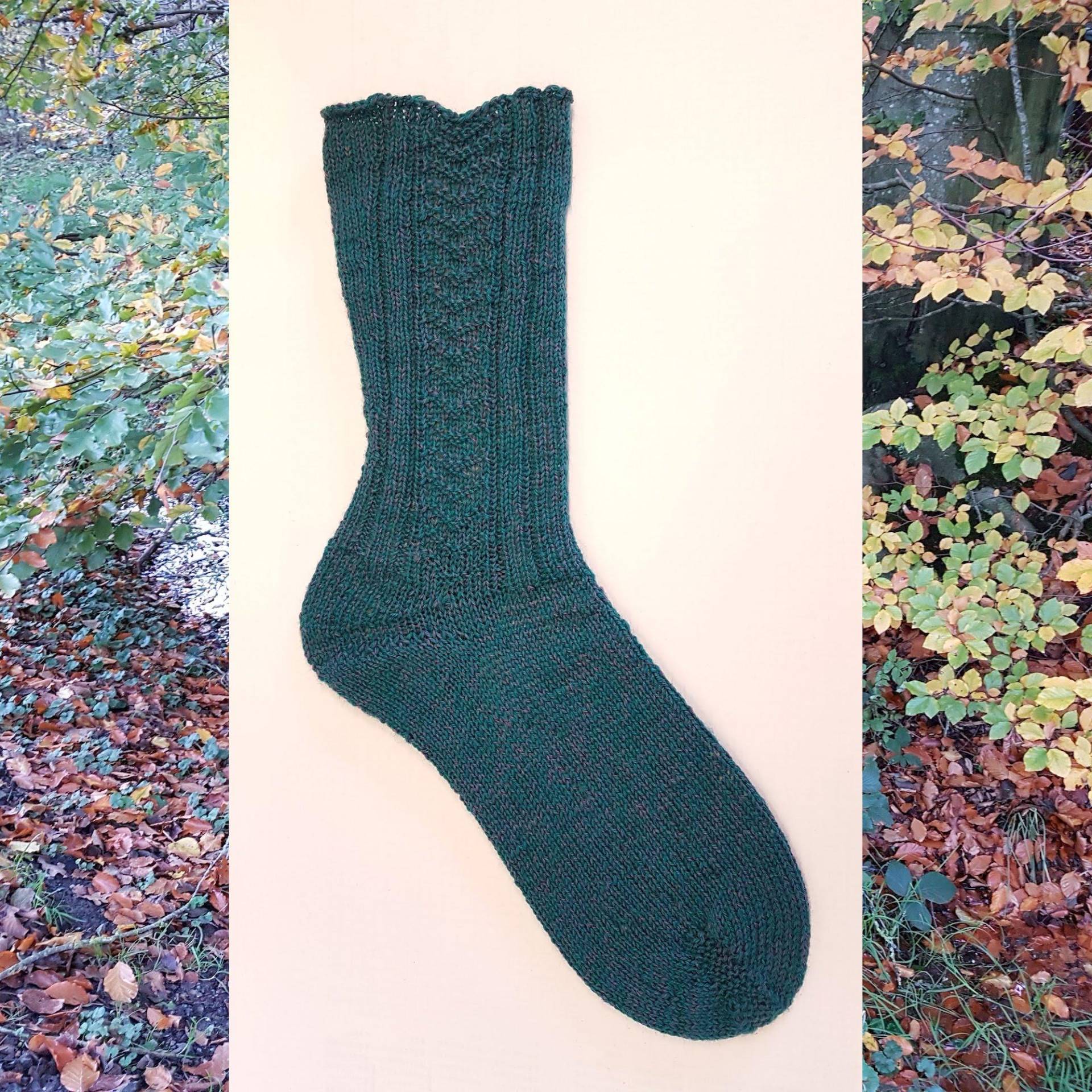 Wollsocken Größe 40/41 // Handgestrickte Socken, Petrol Stricksocken Mit Muster Wollsocken Größe 40/41 // Handgestrickte Socken, Petrol Stricksocken Mit Muster von Wollwaage