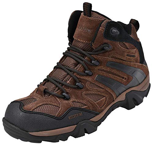 WOLVERINE Men's, Wilderness Hiker Boot Brown 7 WW von Wolverine