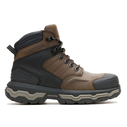 Wolverine Alpha Ft Infinity System Herren Stiefel mit Zehenkappe aus Verbundmaterial, wasserdicht, 15,2 cm, dark coffee, 45 EU von Wolverine