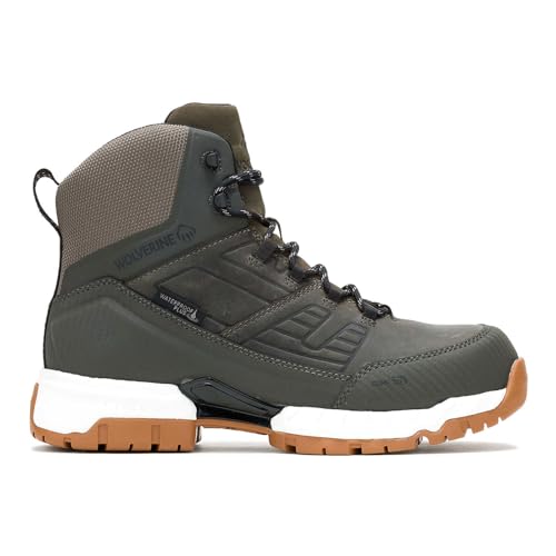 Wolverine Herren Surge Lx Waterproof Mid Construction Boot, Bungeeseil, 10.5 X-Wide von Wolverine