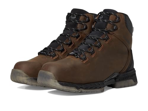 Wolverine I-90 Rush Max Herrenstiefel mit Zehenkappe aus Verbundmaterial, wasserdicht, dark coffee, 41 EU von Wolverine