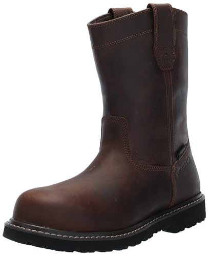 Wolverine Revival Gummistiefel für Herren, wasserdicht, mit Zehenkappe aus Verbundmaterial, dunkelbraun, 10.5 UK X-Wide Wolverine Revival Gummistiefel für Herren, wasserdicht, mit Zehenkappe aus Verbundmaterial, dunkelbraun, 10.5 UK X-Wide von Wolverine