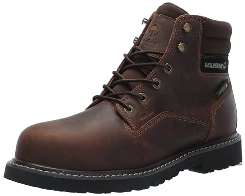 Wolverine Revival Herren Industriestiefel, wasserdicht, Zehenkappe aus Verbundmaterial, 15,2 cm, dunkelbraun, 9.5 UK X-Wide Wolverine Revival Herren Industriestiefel, wasserdicht, Zehenkappe aus Verbundmaterial, 15,2 cm, dunkelbraun, 9.5 UK X-Wide von Wolverine