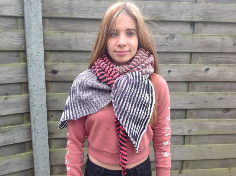 Wunderschöner Gehäkelter Schal, Schal von Wolwereld