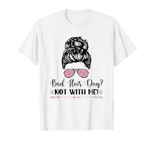 Frauen Friseur Leopard, Bad Hair Day, Hair Stylist T-Shirt Frauen Friseur Leopard, Bad Hair Day, Hair Stylist T-Shirt von Woman Hairstylist Cosmetologist Hairdresser Gifts