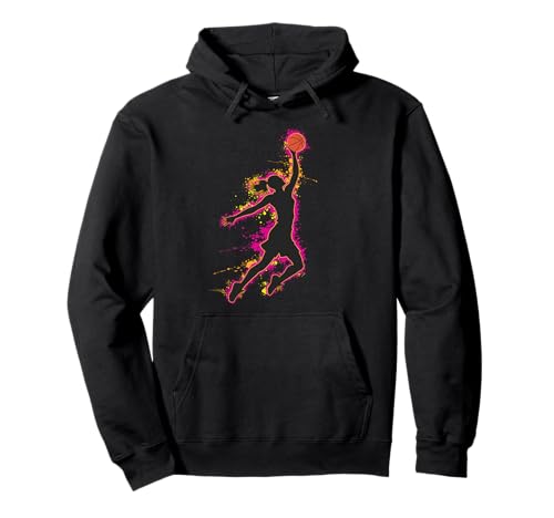Basketballspieler Dunking | Damen Basketball Pullover Hoodie Basketballspieler Dunking | Damen Basketball Pullover Hoodie von Women Basketball Player Dunking