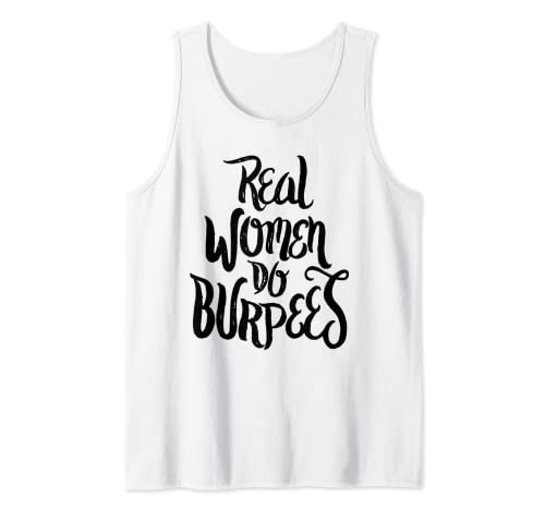 Women Do Burpees - Real Gym Fitness Trainer Lifting Zitat Tank Top Women Do Burpees - Real Gym Fitness Trainer Lifting Zitat Tank Top von Women Do Burpees - Real Gym Fitness Trainer