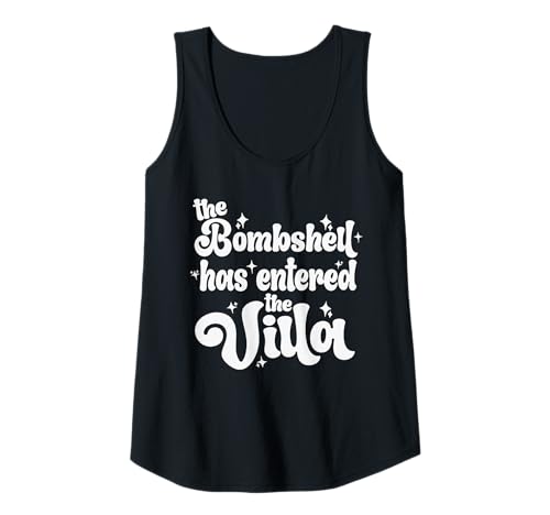 Damen Bombshell Has Entered The Villa Funny Lover Dating Valentine Tank Top Damen Bombshell Has Entered The Villa Funny Lover Dating Valentine Tank Top von Women Humor Island Vibe Vacation Holiday Summer